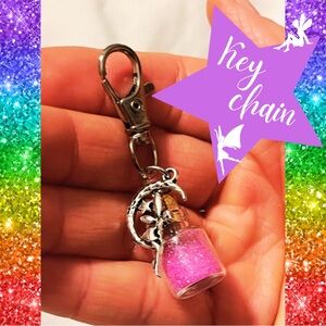 Custom Handcrafted Pixie Dust Keychains/Bag Charms